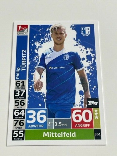 Topps match attax bundesliga - match,