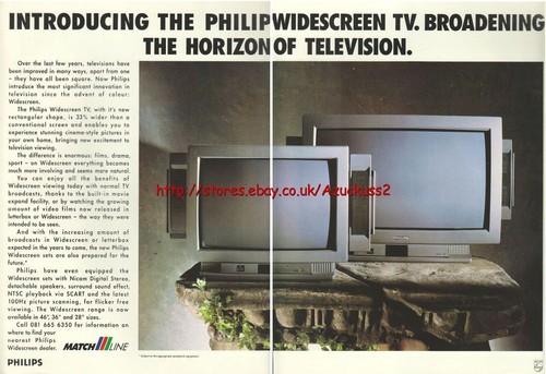 Philips widescreen match - philips, tv