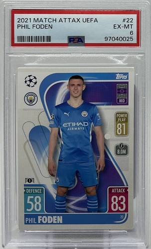 Phil foden psa - 6, 2021
